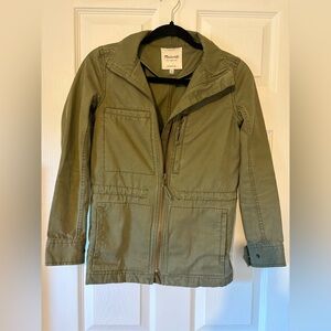 XXS Olive Green Madewell Jacket
